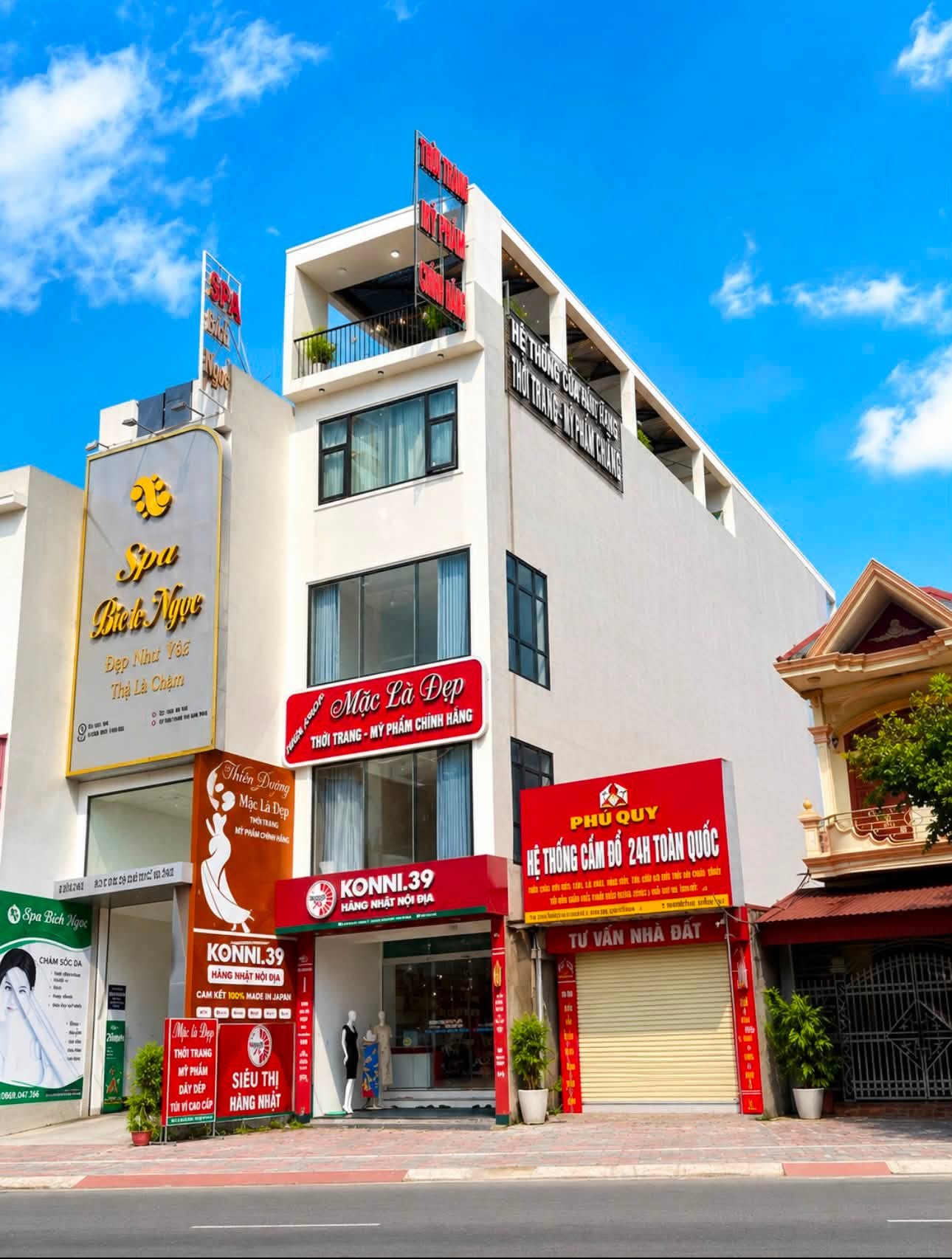 Bán tòa nhà 5 tầng thang máy trung tâm thị trấn Vĩnh Bảo (cũ)